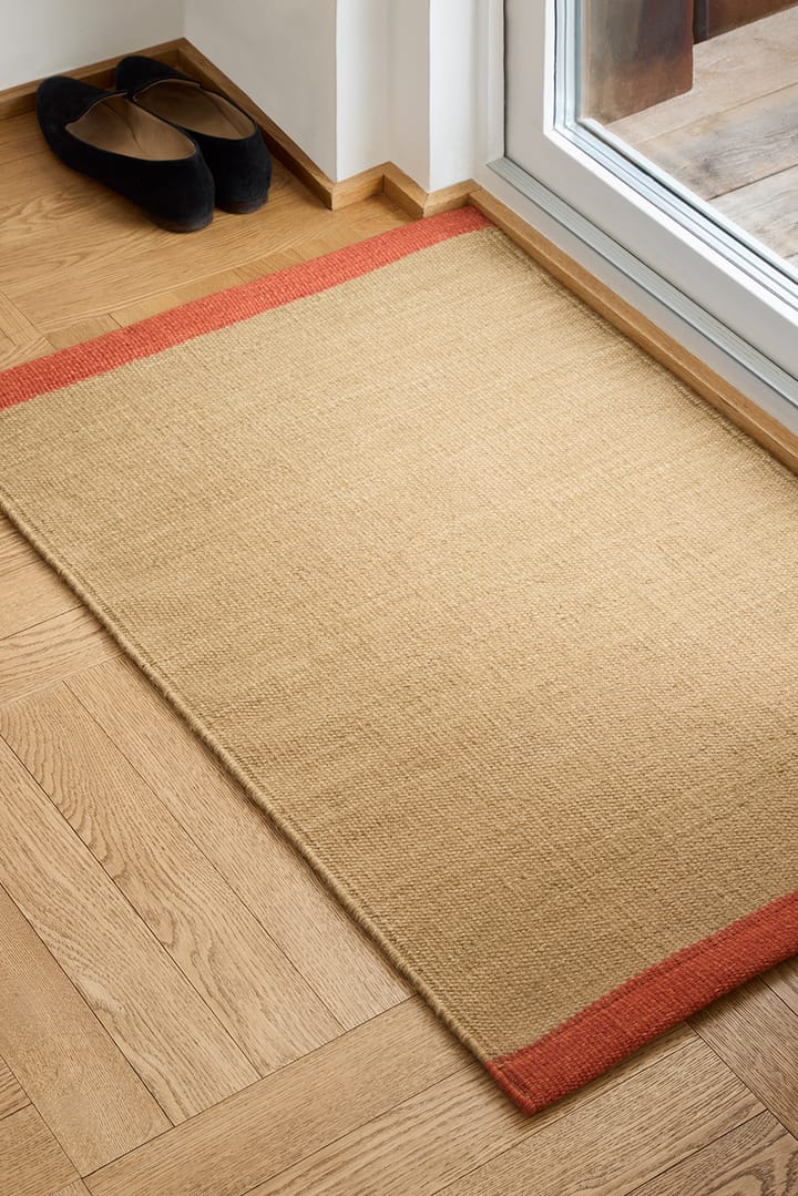 Felpudo Traceable Tarun 60x90 cm, Beige-Rust Chhatwal & Jonsson