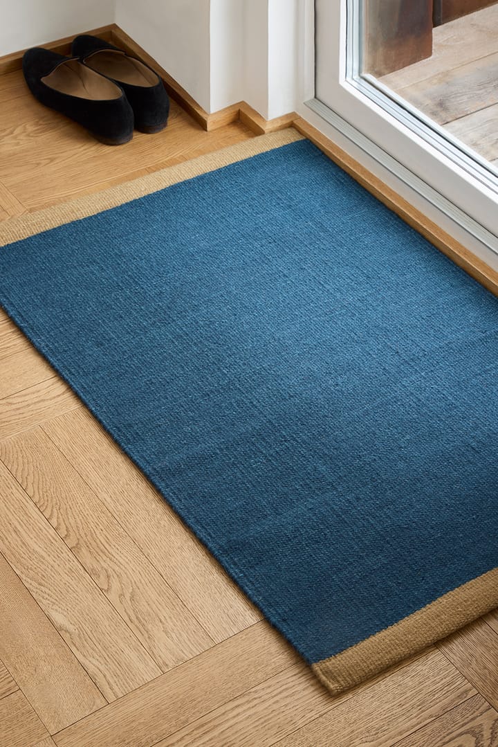 Felpudo Traceable Tarun 60x90 cm, Dark Blue-Beige Chhatwal & Jonsson