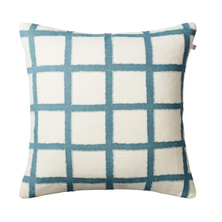 Funda de cojín Amar 50x50 cm, White-blue-aqua Chhatwal & Jonsson