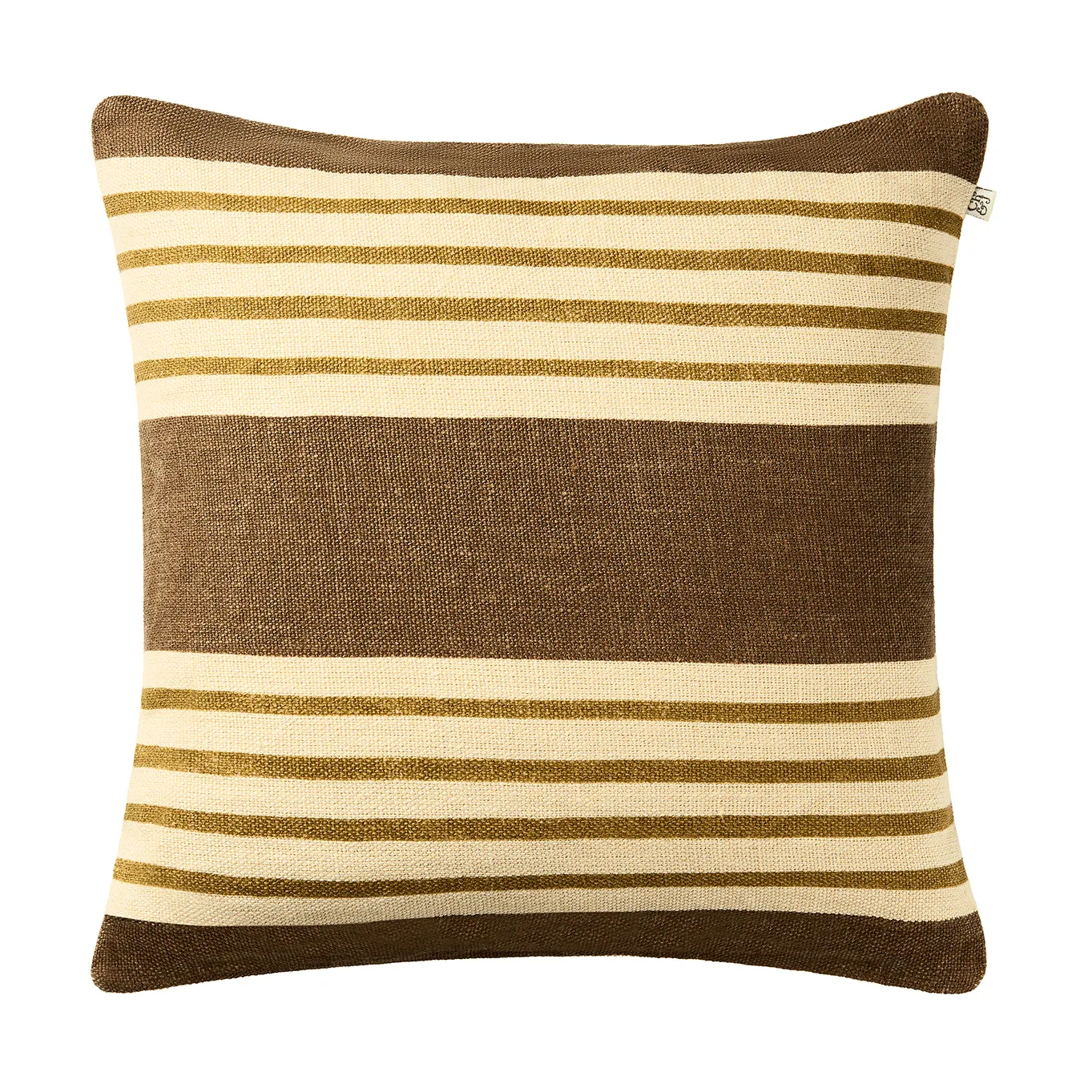 Funda de cojín Aria, Taupe-masala yellow, 50x50 cm Chhatwal & Jonsson