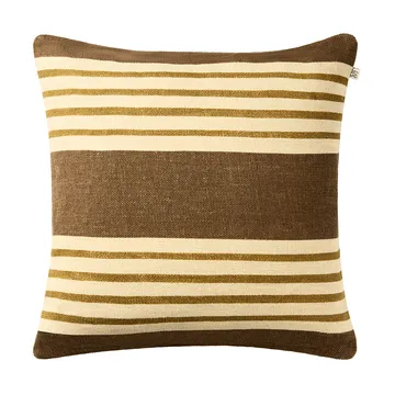 Funda de cojín Aria - Taupe-masala yellow, 50x50 cm - Chhatwal & Jonsson