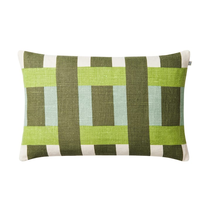 Funda de cojín Benaras 40x60 cm - Cactus green-lime-aqua - Chhatwal & Jonsson