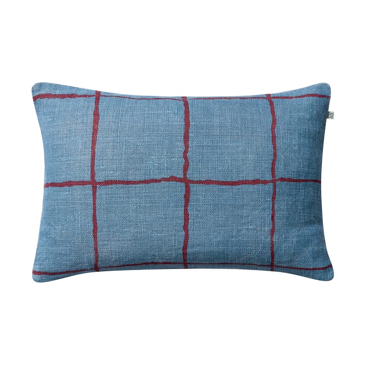 Funda de cojín Chakra 40x60 cm - Dusty blue-ruby - Chhatwal & Jonsson