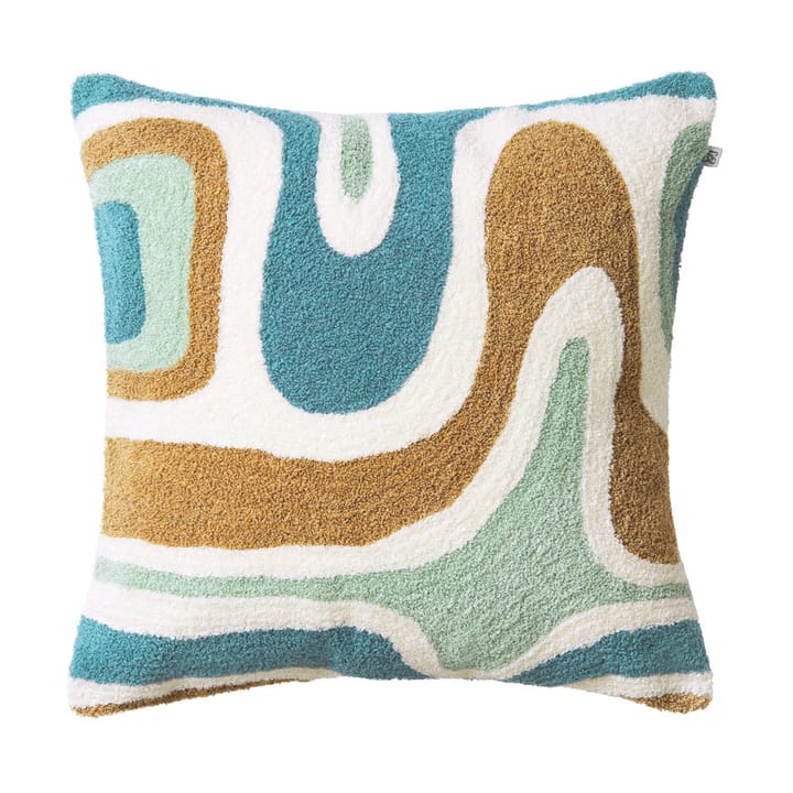 Funda de cojín Godavari 50x50 cm - Heaven blue-aqua-sand-offwhite - Chhatwal & Jonsson
