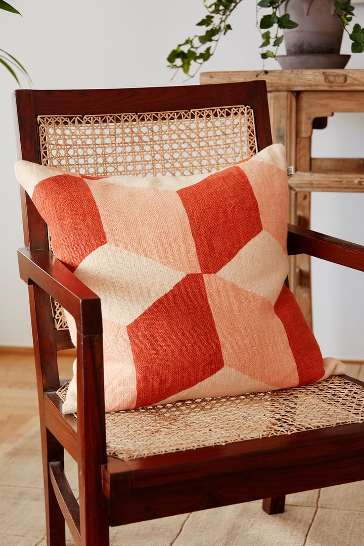 Funda de cojín Hawa 50x50 cm, Light beige-apricot-rose Chhatwal & Jonsson
