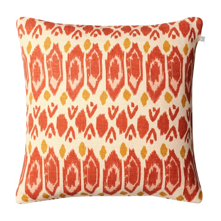 Funda de cojín Ikat Bombay 50x50 cm, Apricot naranja-rose-yellow Chhatwal & Jonsson