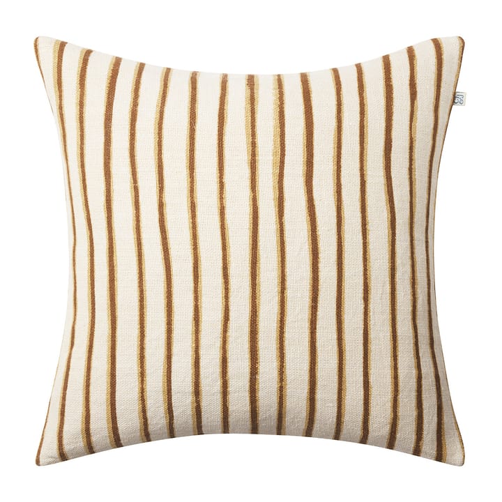 Funda de cojín Jaipur Stripe 50x50 cm - Khaki-taupe - Chhatwal & Jonsson