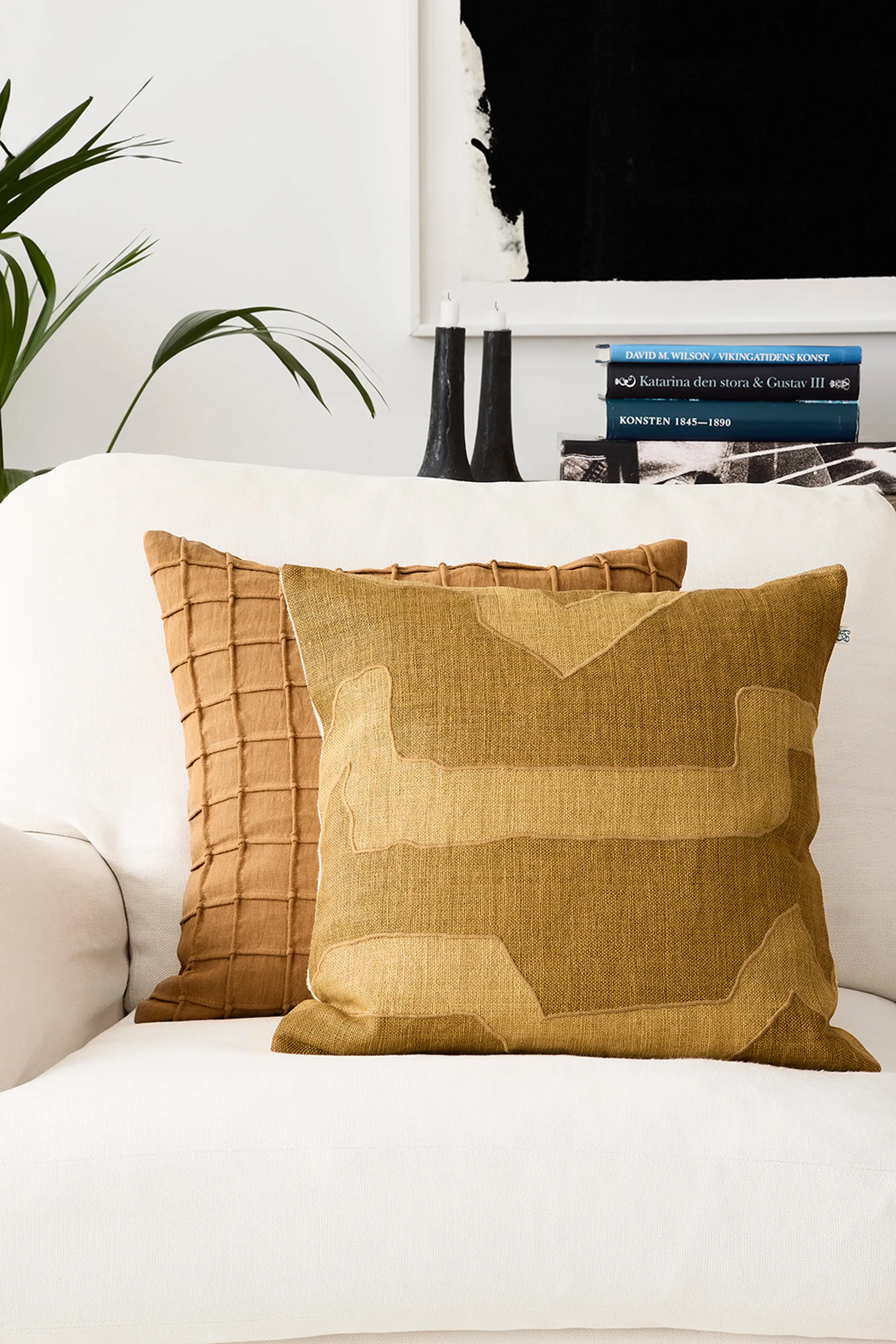 Funda de cojín Jammu 50x50 cm, Masala Yellow Chhatwal & Jonsson