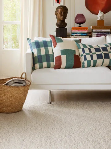 Funda de cojín Jay - Terracotta-heaven blue, 50x50 cm - Chhatwal & Jonsson