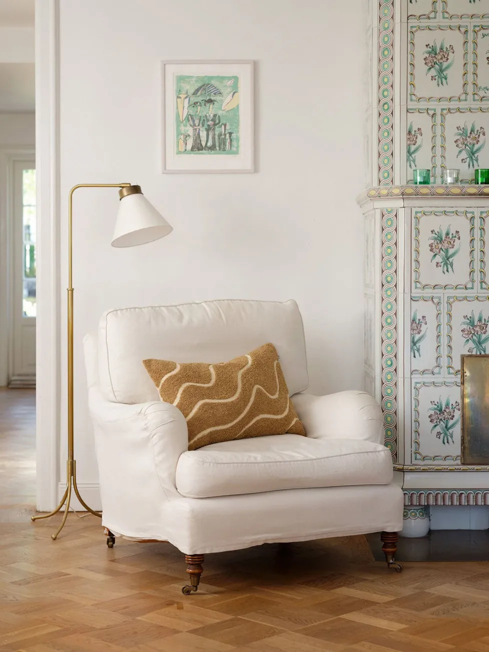 Funda de cojín Kashi 40x60 cm, Sand Chhatwal & Jonsson