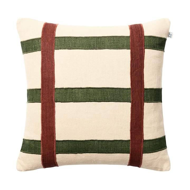 Funda de cojín Kiran 50x50 cm - Terracotta-Cactus Green - Chhatwal & Jonsson