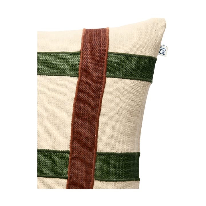 Funda de cojín Kiran 50x50 cm, Terracotta-Cactus Green Chhatwal & Jonsson