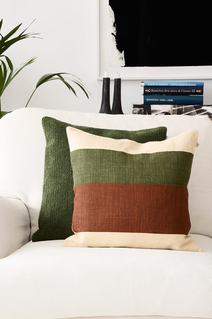 Funda de cojín Kumar 50x50 cm, Cactus Green-Terracotta Chhatwal & Jonsson