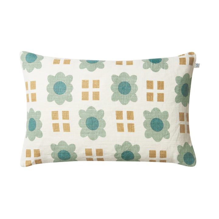 Funda de cojín Lalit 40x60 cm - Heaven blue-khaki-aqua - Chhatwal & Jonsson