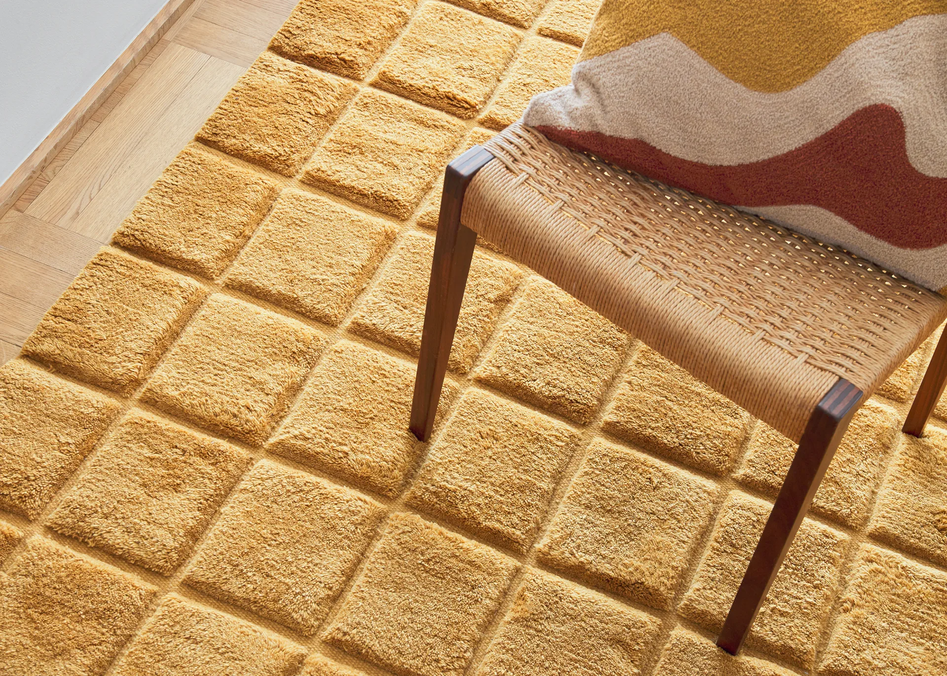 Funda de cojín Lodi 40x60 cm, Terracotta-tan-masala yellow Chhatwal & Jonsson