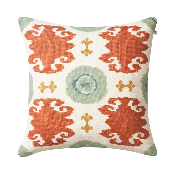 Funda de cojín Mahal 50x50 cm - Aqua-heaven blue-apricot-khaki - Chhatwal & Jonsson