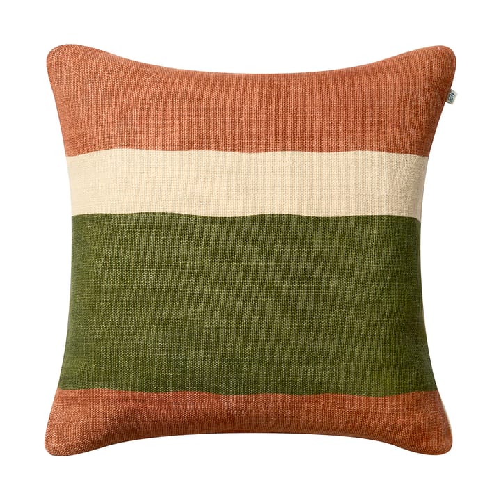 Funda de cojín Manali 50x50 cm - Apricot orange-cactus green - Chhatwal & Jonsson
