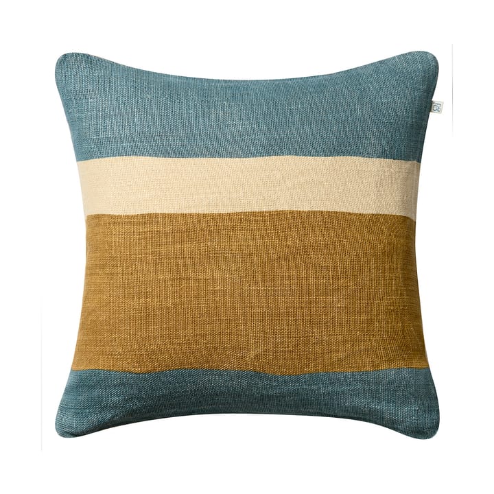 Funda de cojín Manali 50x50 cm - Heaven blue-khaki - Chhatwal & Jonsson