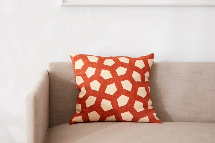 Funda de cojín Meera 50x50 cm, Light beige-apricot orange Chhatwal & Jonsson