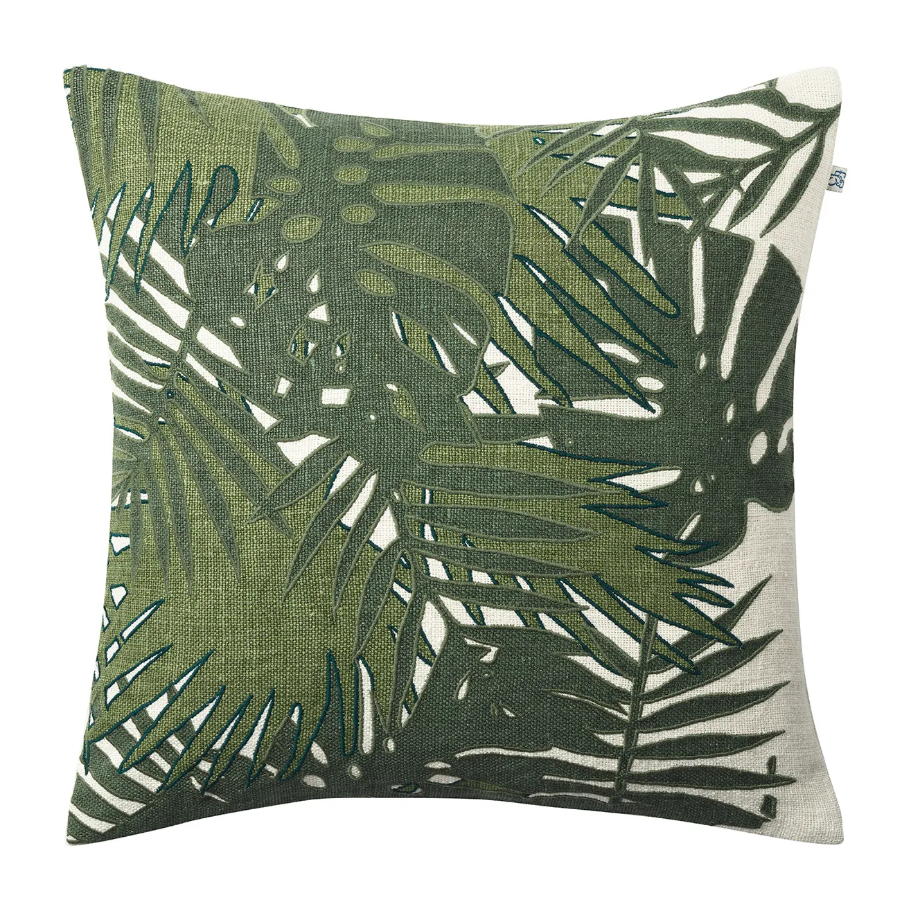 Funda de cojín Palm 50x50 cm, Green-cactus green Chhatwal & Jonsson