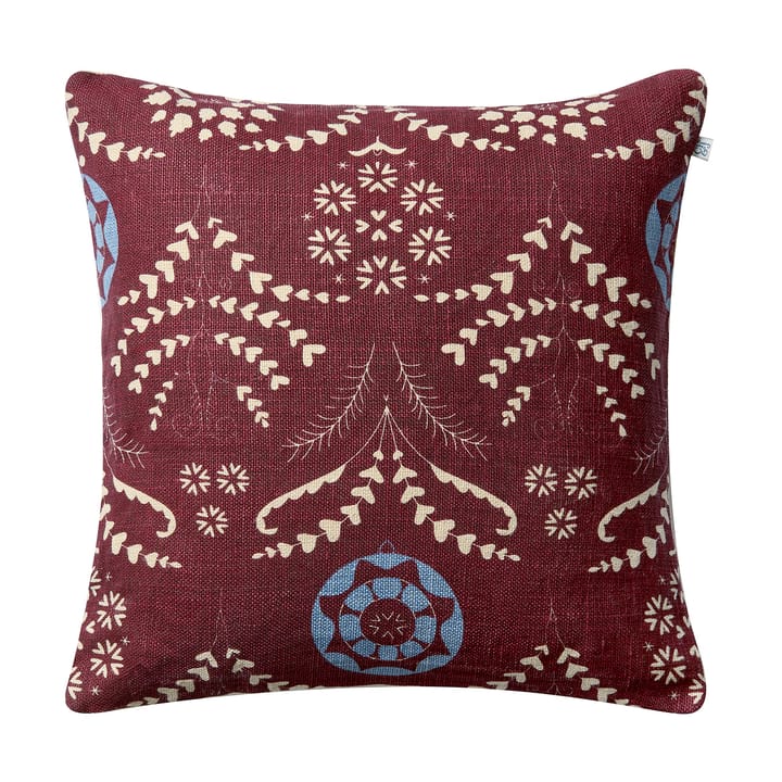 Funda de cojín Rani 50x50 cm - Ruby-dusty blue - Chhatwal & Jonsson