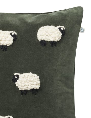 Funda de cojín Sheep 50x50 cm - Forest green - Chhatwal & Jonsson