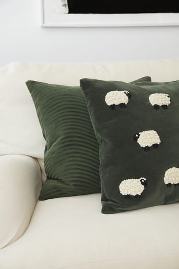 Funda de cojín Sheep 50x50 cm - Forest green - Chhatwal & Jonsson