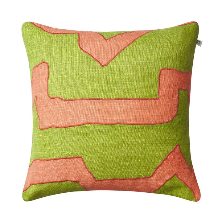 Funda de cojín Sikkim 50x50 cm - Rose-lime - Chhatwal & Jonsson