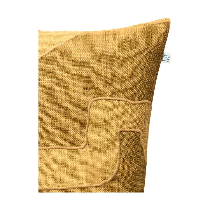 Funda de cojín Sikkim 50x50 cm, Spicy Yellow-Masala Yellow Chhatwal & Jonsson