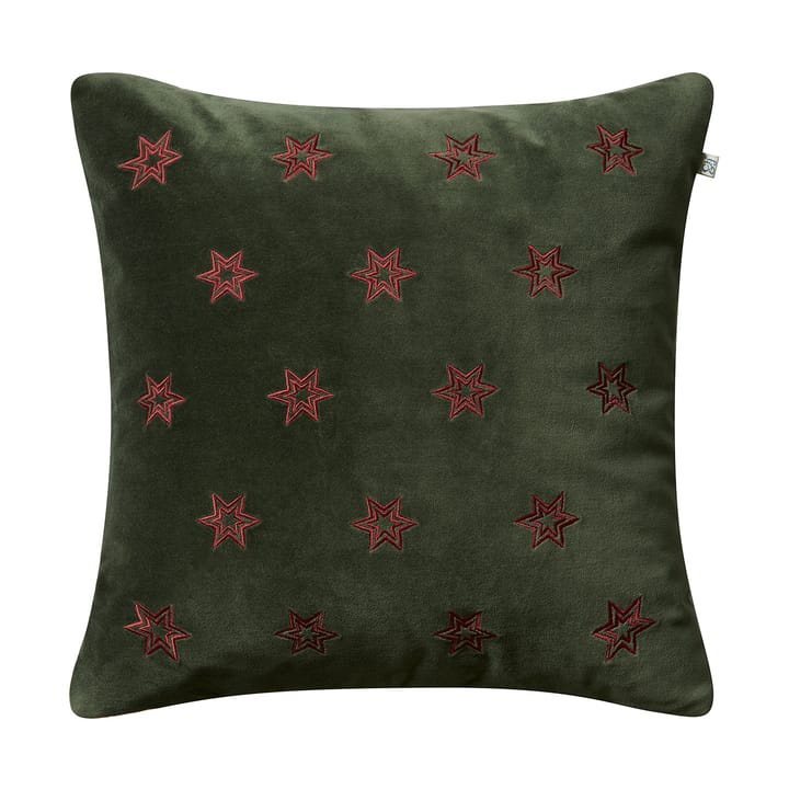 Funda de cojín Star 50x50 cm - Forest green - Chhatwal & Jonsson