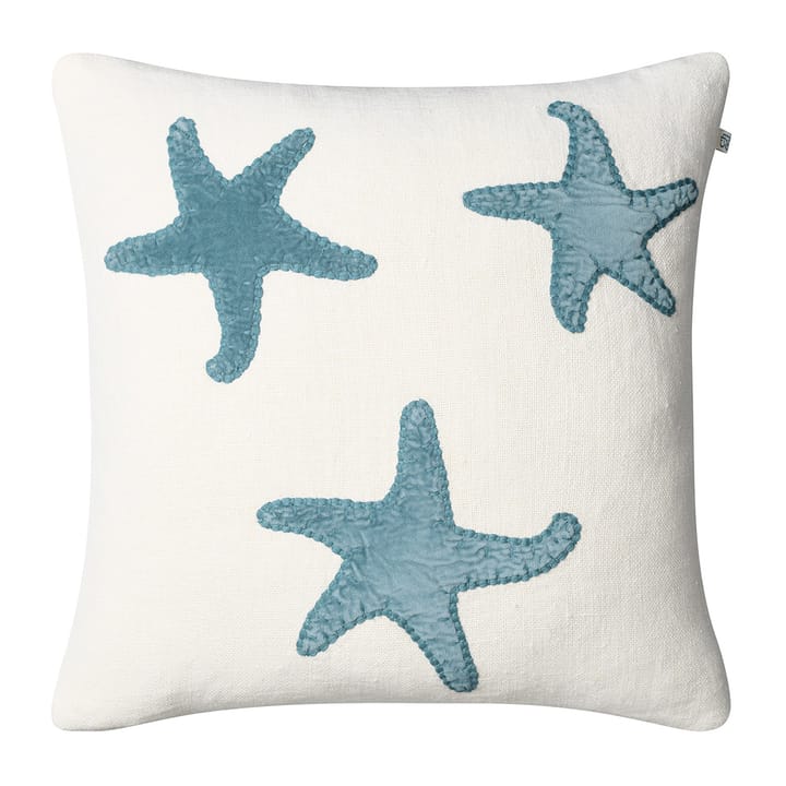 Funda de cojín Star Fish 50x50 cm - Off white-heaven blue - Chhatwal & Jonsson