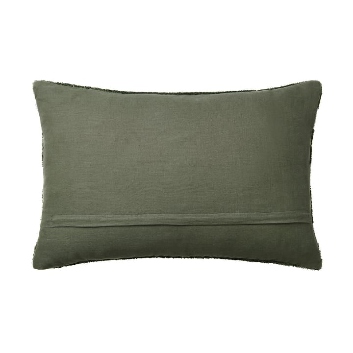 Funda de cojín Stripe linen boucle 40x60 cm, Cactus green-aqua Chhatwal & Jonsson
