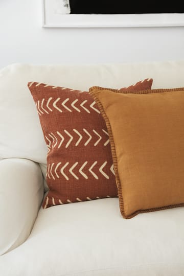 Funda de cojín Tara 50x50 cm - Terracotta - Chhatwal & Jonsson