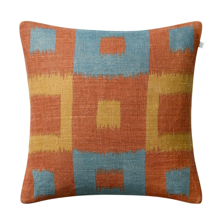 Funda de cojín Vicky 50x50 cm - Apricot orange-heaven blue-khaki - Chhatwal & Jonsson