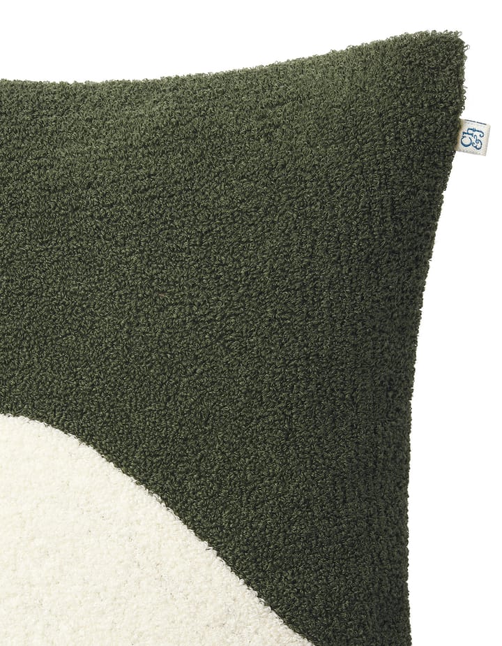 Funda de cojín Yogi 50x50 cm, Cactus green-off white Chhatwal & Jonsson