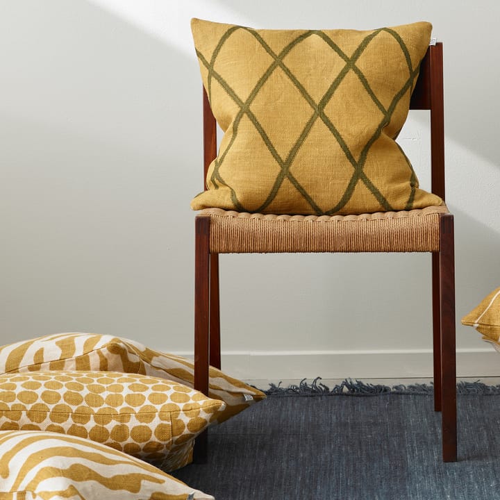 Funda de cojín Zebra 40x60 cm, Spicy yellow Chhatwal & Jonsson