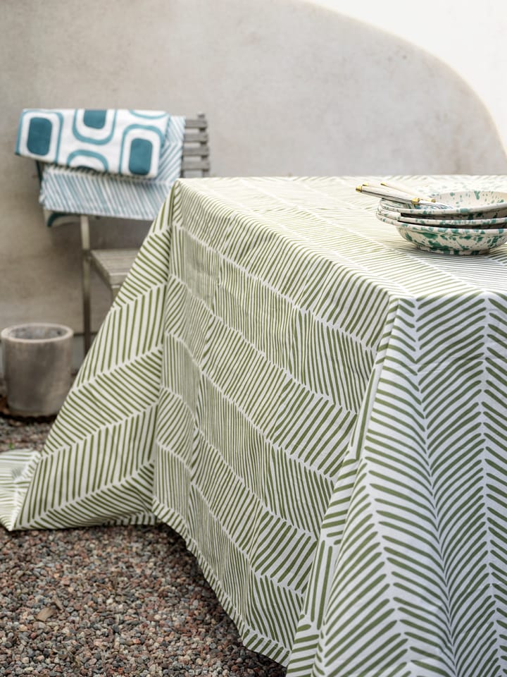 Mantel Rama 150x350 cm, Cactus green Chhatwal & Jonsson