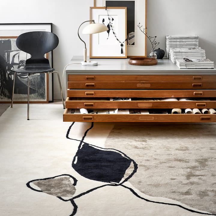 Alfombra Abstract 170x230 cm, Ivory Classic Collection
