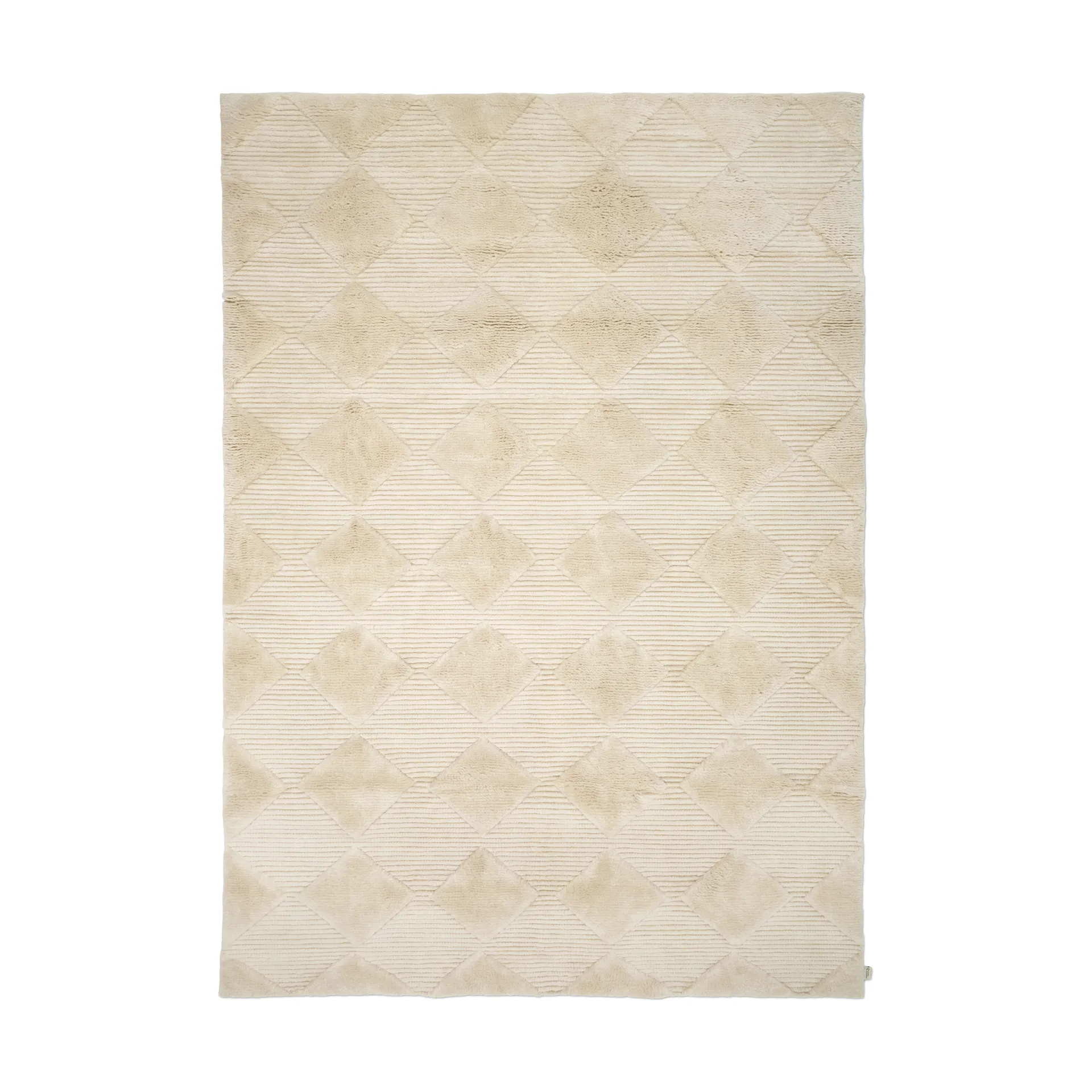 Alfombra bereber, Ivory, 170x230 cm Classic Collection