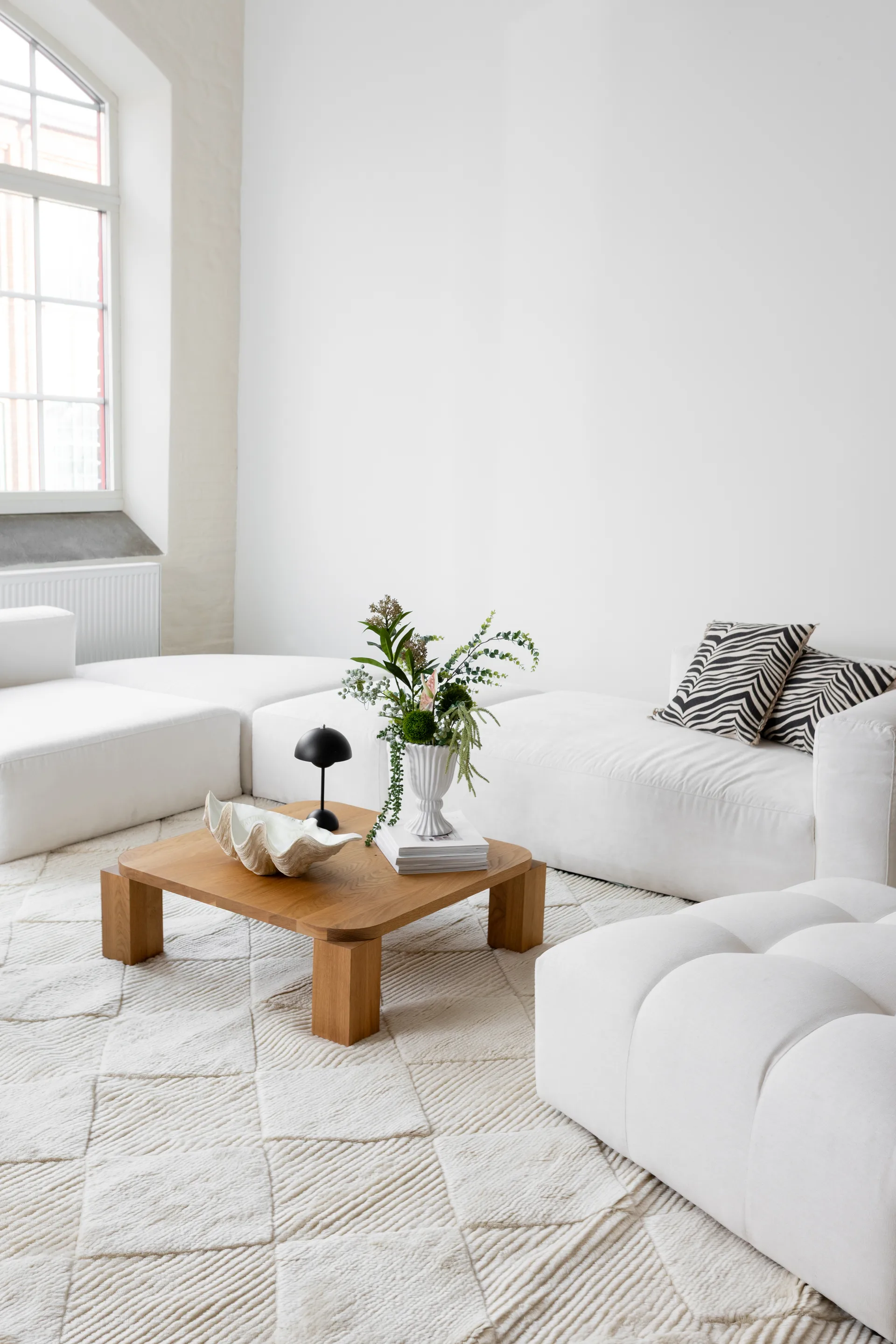 Alfombra bereber, Ivory, 200x300 cm Classic Collection