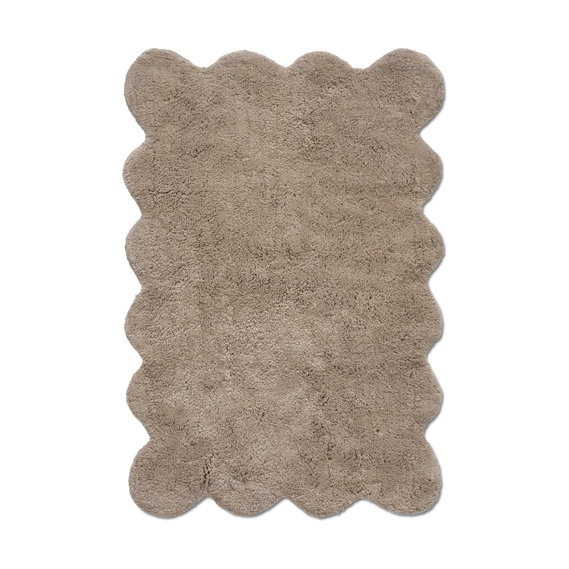 Alfombra de baño Clam 60x90 cm, Beige Classic Collection