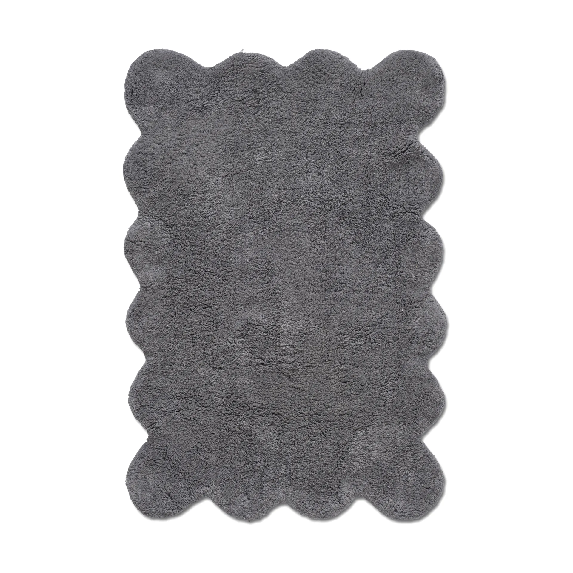 Alfombra de baño Clam 60x90 cm, Gris Classic Collection