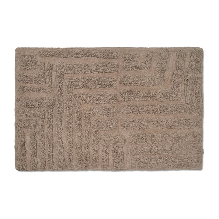Alfombra de baño Field 60x90 cm - Simply taupe - Classic Collection