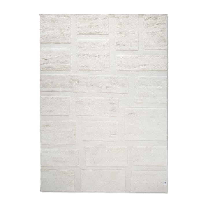 Alfombra de lana Bricks 170x230 cm - Ivory - Classic Collection