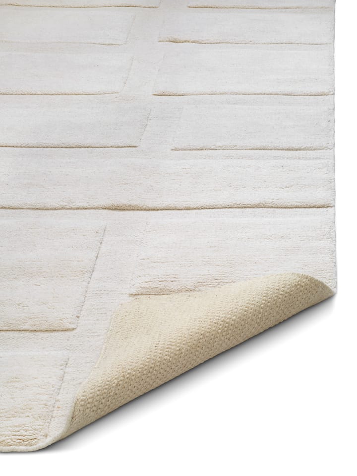 Alfombra de lana Bricks 250x350 cm, Ivory Classic Collection