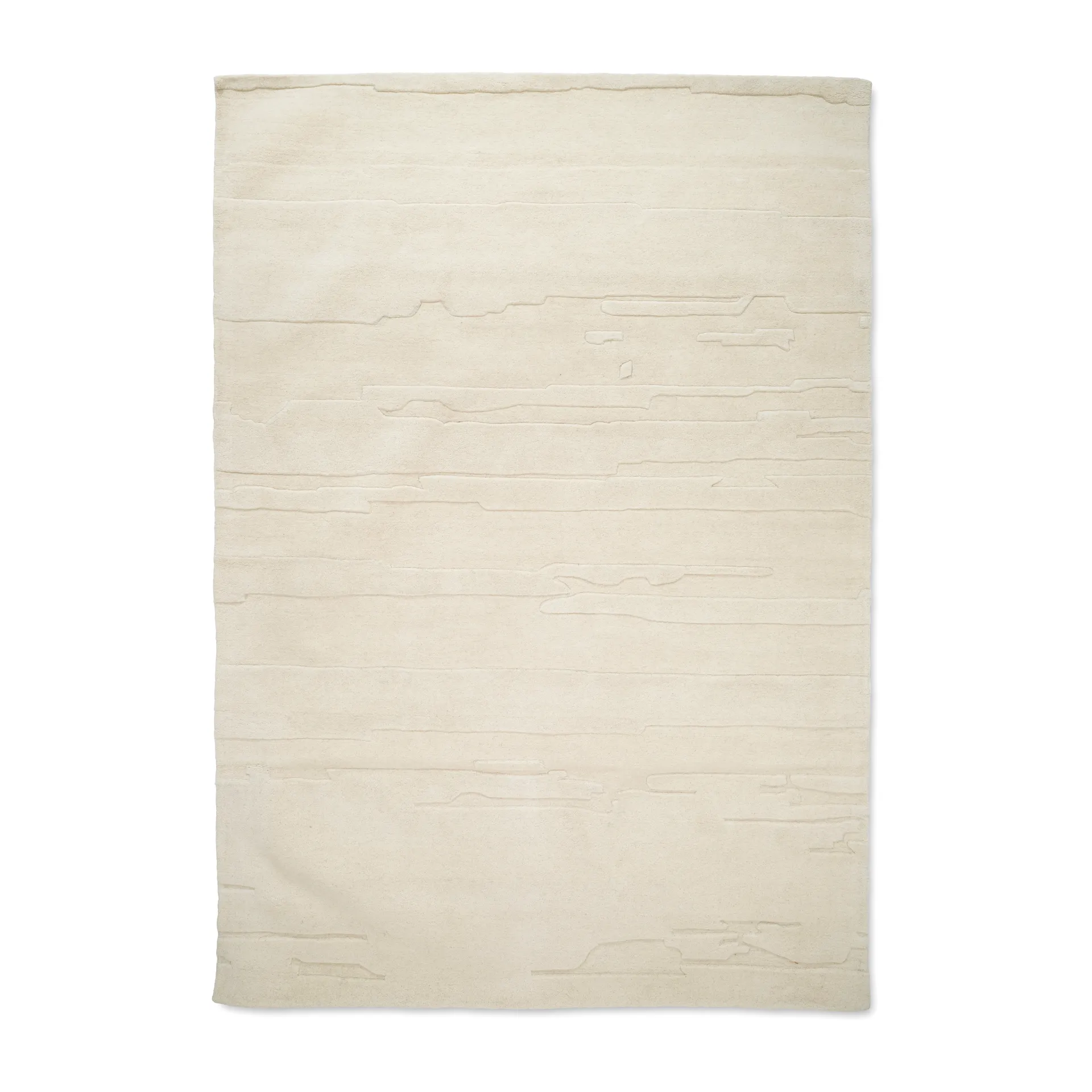 Alfombra de lana Carved 170x230 cm, Ivory Classic Collection