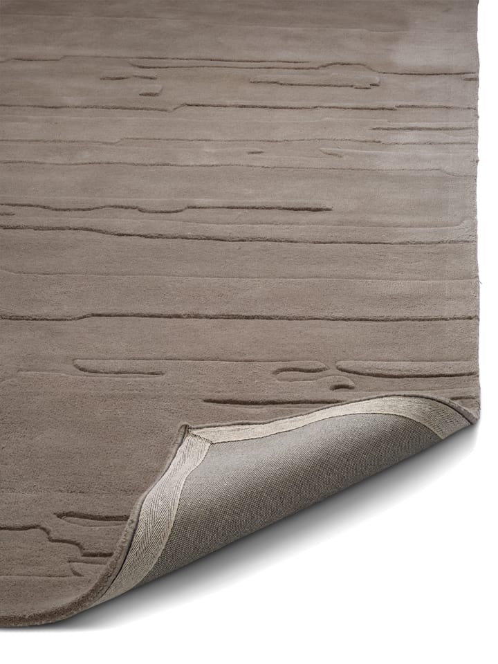 Alfombra de lana Carved 170x230 cm - Silver - Classic Collection