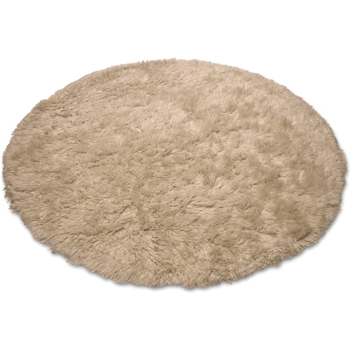 Alfombra de lana Cloudy Ø160 cm, Beige Classic Collection