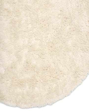 Alfombra de lana Cloudy Ø160 cm - blanco natural - Classic Collection