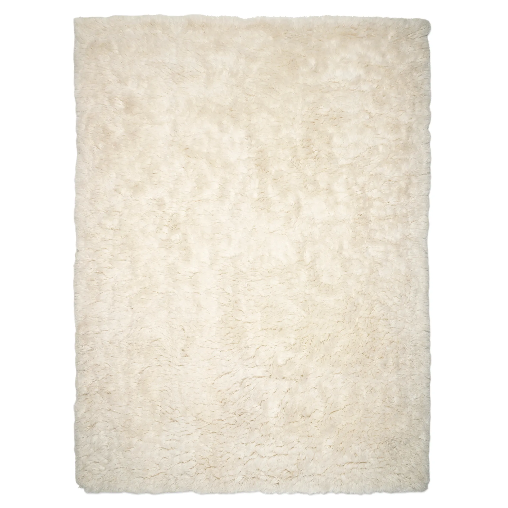Alfombra de lana Cloudy 170 x 230 cm, Blanco naturaleza Classic Collection